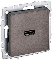 Розетка HDMI без рамки IEK Brite РHDMI-0-БрТБ 1-м. темная бронза картинка